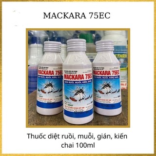 Thuốc xịt muỗi y tế Mackara 75ec diệt muỗi kiến gián hiệu quả
