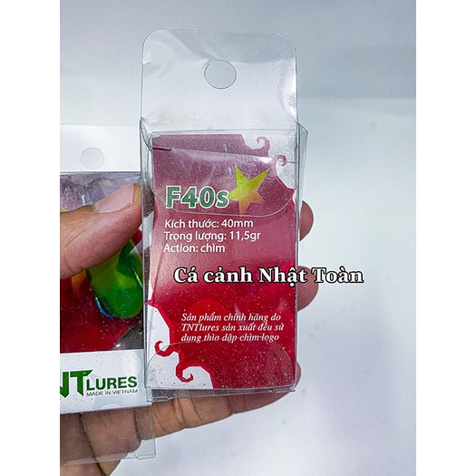 MỒI GIẢ CÂU CÁ LÓC TNT F40 CÂU LURE