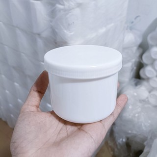 Hủ Nhựa Trắng Đục HV10-1 Đựng Từ 100-200g Tùy Dạng Bột Mịn