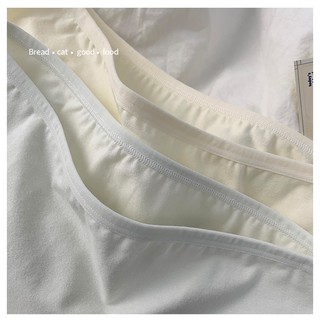 Quần Lót Cotton Thoáng Khí Màu Sắc Đơn Giản Cho Nữ