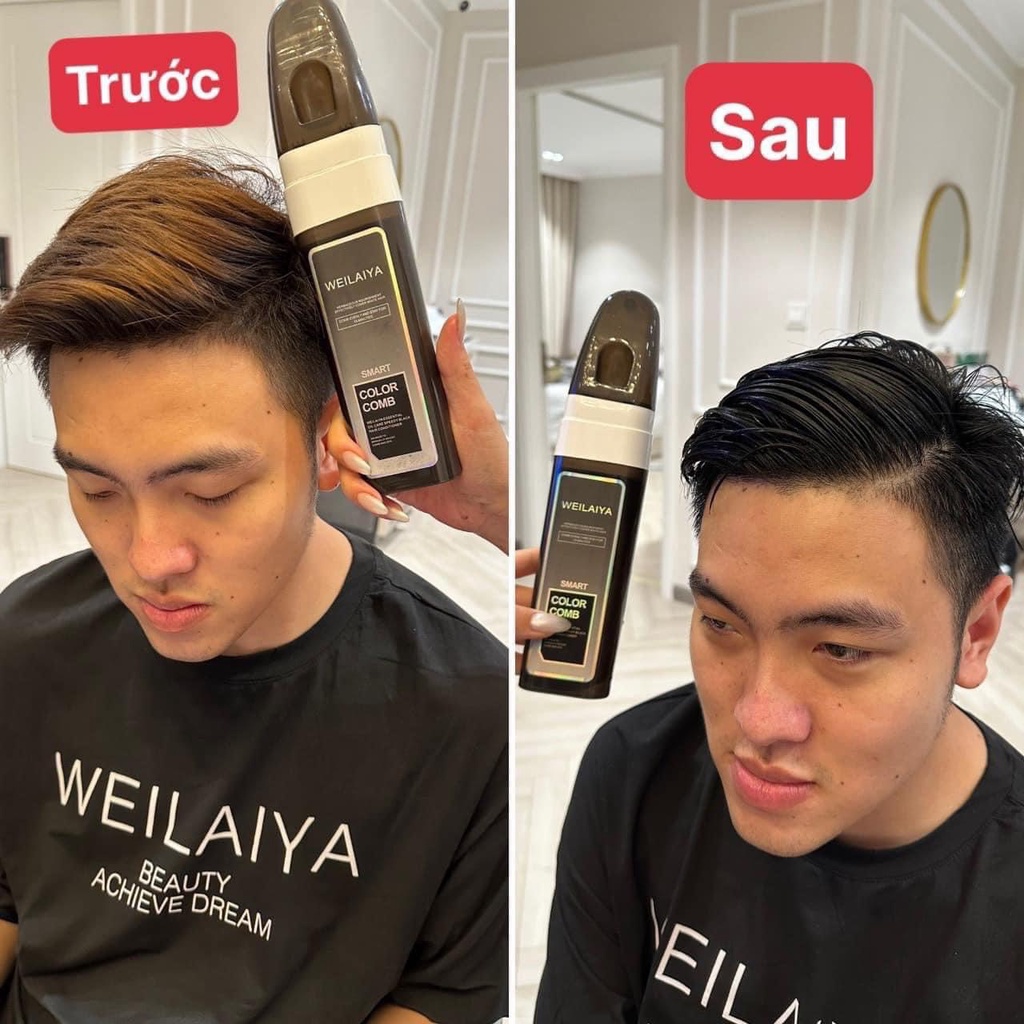 Dầu gội phủ bạc dưỡng tóc Weilaiya 3 màu - PHUONGANHOUSE