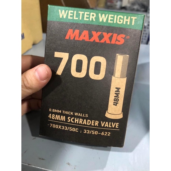 Ruột / Săm Xe Đạp MAXXIS 700x33/50 Van Xe Đạp 48MM & Van Honda 48MM