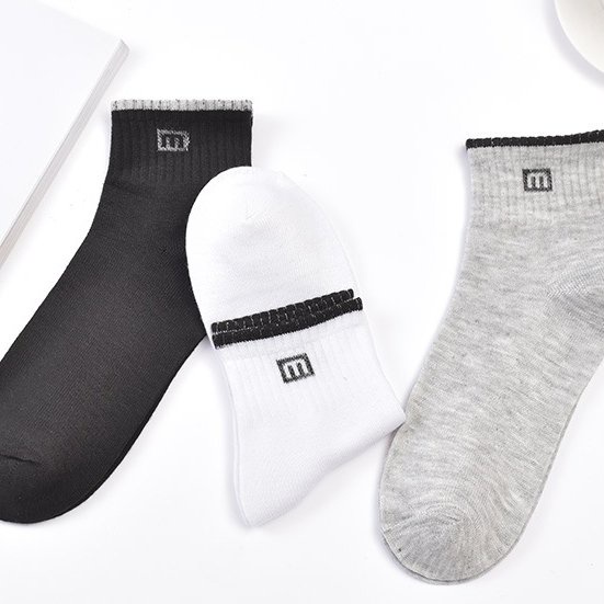 Combo Tất Nam Thể Thao Thoáng Khí, Vớ Nam Cổ Ngắn Chất Cotton Kháng Khuẩn ZANABRA T3480