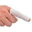 DONOVANQQ Ngón Tay Cots Cotton Thể Thao Gear Bảo Vệ Ngón Tay Điều Dưỡng Băng Thể Thao An Toàn Xanh Trắng Ngón Tay Hình Ống Băng