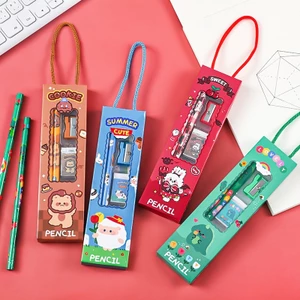 Bộ dụng cụ học tập 5 chi tiết trong hộp