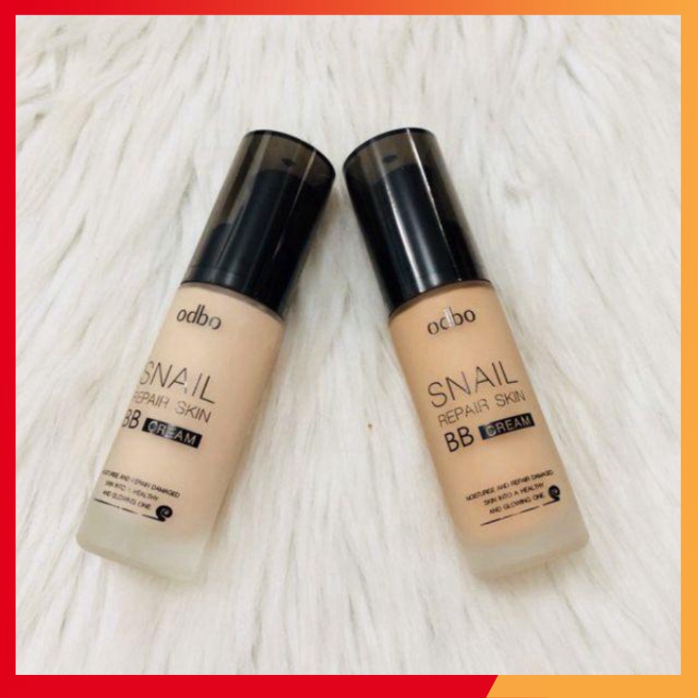 (Chính Hãng) Kem Nền Che Khuyết Điểm Chống Lão Hóa Odbo Snail BB Cream Thái - 1 Chai
