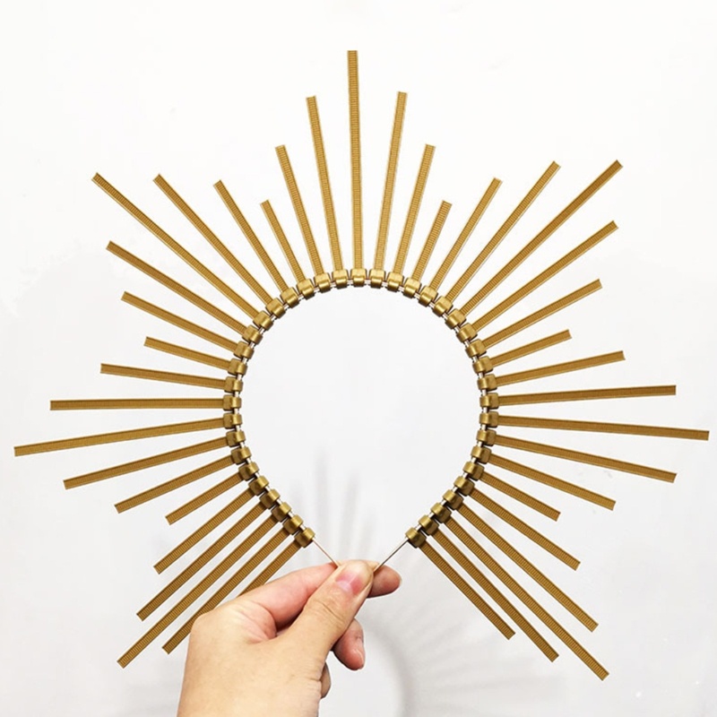 Băng Đô Cài Tóc lolita Hallocrown mary Hallowocrown sunburst Hy Lạp baroque tiara