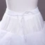 Yoo Crinoline Petticoat Chiều dài đầy đủ Váy lót nữ Dép Petticoat Cưới