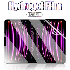 1-2 Chiếc HD Hydrogel Cho iPad 10 2022 10.9 Inch Bảo Vệ Màn Hình Cho iPad Pro 11 12.9 Inch 2020 2021 2022 Không Kính