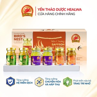 Hộp 6 Lọ Yến Chưng Đông Trùng Hạ Thảo - Hộp 6 Lọ x 150ml