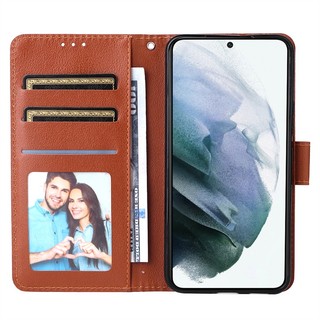 Dành Cho Samsung Galaxy S21 S23 Plus Ultra S21 + S21FE S23 + Flip Wallet Case Mềm Da Pu Khe Cắm Thẻ Bao Da