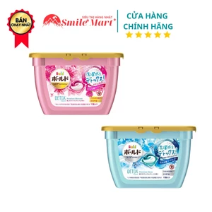 Hộp viên giặt Gel Ball 3D 18 viên nội địa Nhật Bản