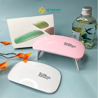 [HOẢ TÔC]Máy Hơ Gel Sun Mini UV LED 6W Sấy Nhanh – Đèn Hơ Móng Tay Mini Nhỏ Gọn, Tiện Lợi, Dùng Nail Gel