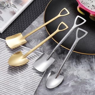 COMBO 5 Thìa Inox Cán Dài / Muỗng Pha Cafe, Sinh Tố Phong Cách Hàn Quốc Dễ Thương 88279 Mienphivanchuyen199k