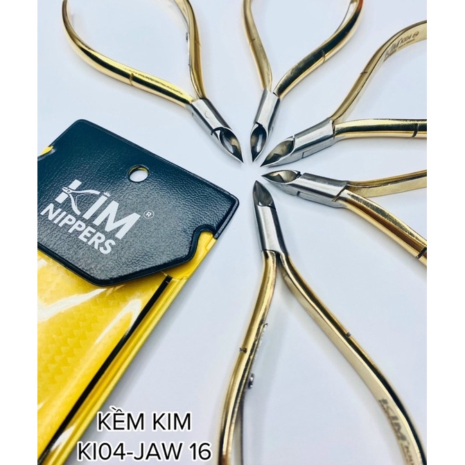 Kềm cắt da KIM inox mũi kềm bán nguyệt cắt da trong siêu mượt KI04 ...