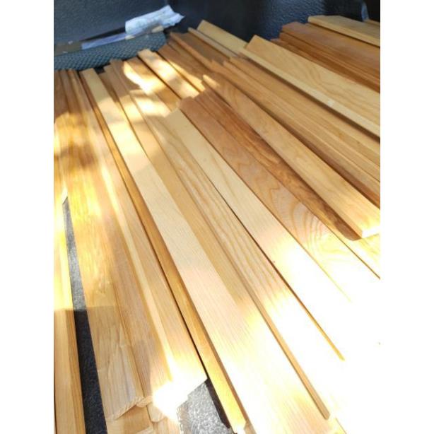Ảnh Thước Gỗ 30, 40cm Giáo Viên - Gỗ Sồi Trơn (không in mực thước) 2