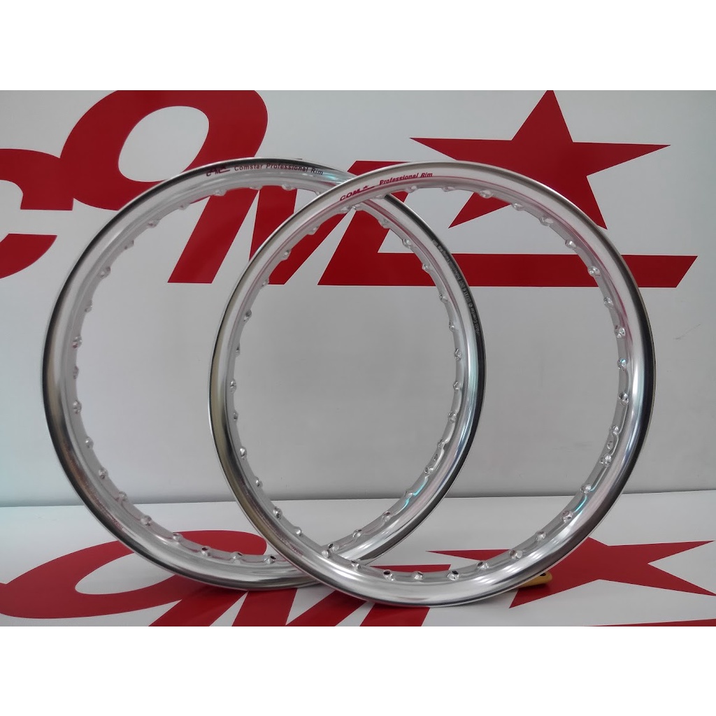Niềng nhôm xe máy hợpkim nhôm cao cấp Comstar phiên bản U bản trò bạc ...