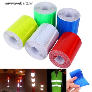 Cuộn DáN PhảN Quang 1m * 5cm An ToàN Cho Xe Hơi Xe TảI