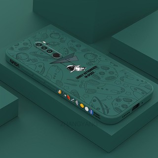 ốp lưng Redmi note 8 Pro Ốp Điện Thoại Silicone TPU Mềm Họa Tiết Phi Hành Gia Có Dây Đeo Cho Redmi note 8 Pro