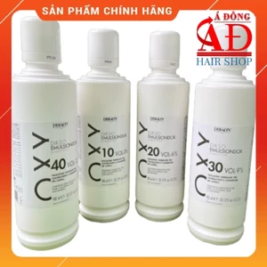 OXY DIKSON TRỢ NHUỘM 12% 40Vol CHỐNG RÁT KHỬ MÙI KHÔNG KHÔ TÓC ITALY 980ML