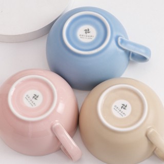 [ORIGAMI JAPAN] Volcano Ly sứ Origami Latte Bowl 250ml uống trà cà phê
