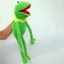 Con rối tay sang trọng Kermit 60cm dễ thương tuyệt vời cho trẻ em Giáng sinh và kể chuyện