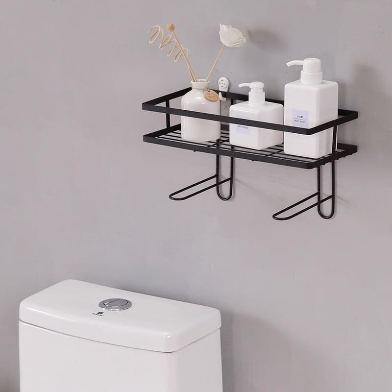Kệ bồn cầu, kệ nhà vệ sinh gác bồn toilet - Thiết kế sang trọng - Sơn tĩnh điện chống gỉ 5 lớp