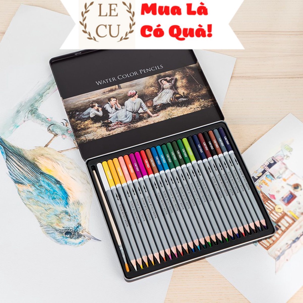 Bút màu cao cấp Deli - Bộ 24/36/48/72 màu - C122/70808/70801/ [Deli]