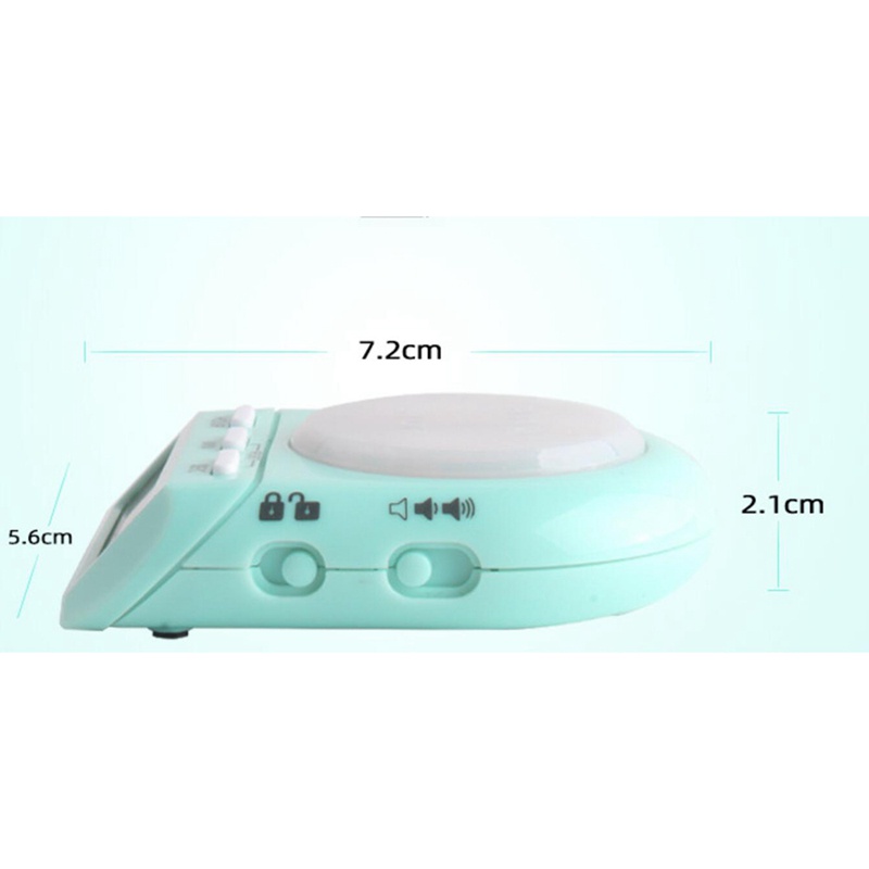 Hẹn giờ nhà bếp kỹ thuật số với đồng hồ đếm ngược 100 giờ cho giáo viên nấu ăn, 45 tuổi° Màn hình LCD & Khóa bảo mật, Quản lý thời gian