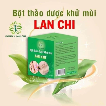 Bột Khử Mùi - Bột Thảo Dược Khử Mùi Dưới Cánh Tay Chính Hãng - Đông Y Lan Chi