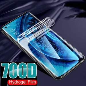 1-2 Miếng Dán Bảo Vệ Màn Hình Hydrogel Cho OPPO Reno 2 3 5 6 Pro Find X5 X3 X2 Pro Lite Plus Neo Phim Bảo Vệ Không Kính Cho OPPO A72 A53 A52