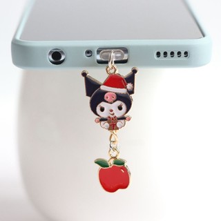 Nút Chống Bụi Cắm Cổng Sạc Điện Thoại Di Động Hình Hello Kitty Kuromi