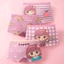 Combo 4 quần chip đùi bé gái màu tím, quần lót cho bé gái 100% cotton Maruka Fashion hình công chúa vui nhộn