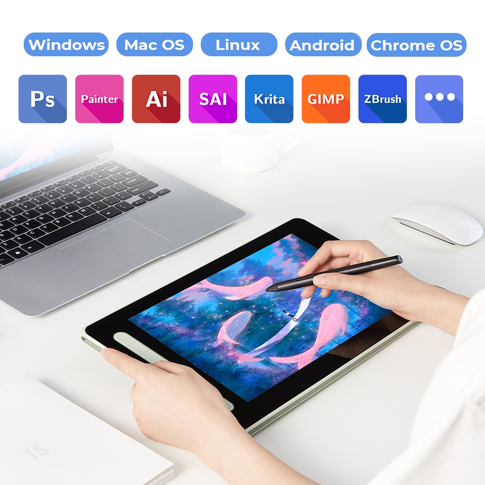 Màn hình vẽ kỹ thuật số XPPen Artist 12 2nd với X3 bút Elite với công nghệ cán màng đầy đủ | BigBuy360 - bigbuy360.vn