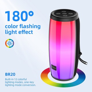 Loa bluetooth đa năng Borofone BR20 V5.0 hỗ trợ USB/TF/FM/AUX, CS 10W, Đèn led RGB - Phụ Kiện Nhất Tín