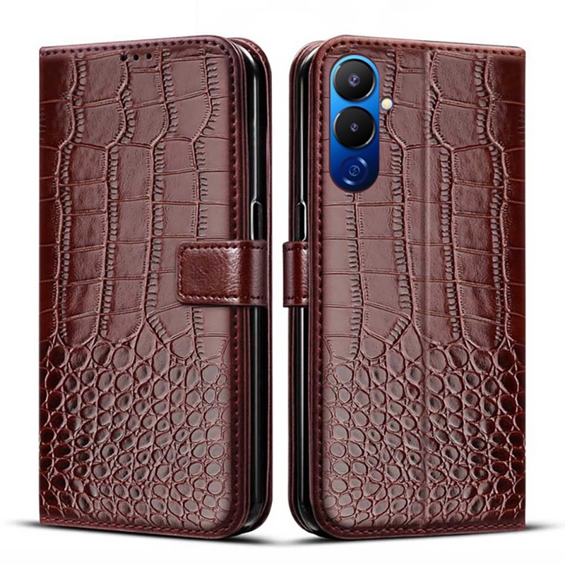 Ốp Lưng Da Cá Sấu Họa Tiết Nổi Bật Cho Tecno Pova Neo 2 Pova 4 Pro