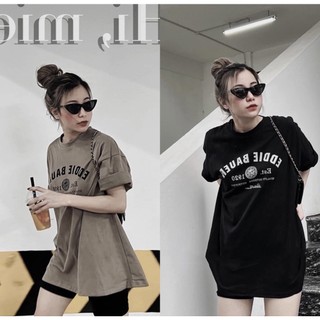 Áo thun phông nam nữ tay lỡ form rộng unisex chữ chất liệu cotton mát mẻ