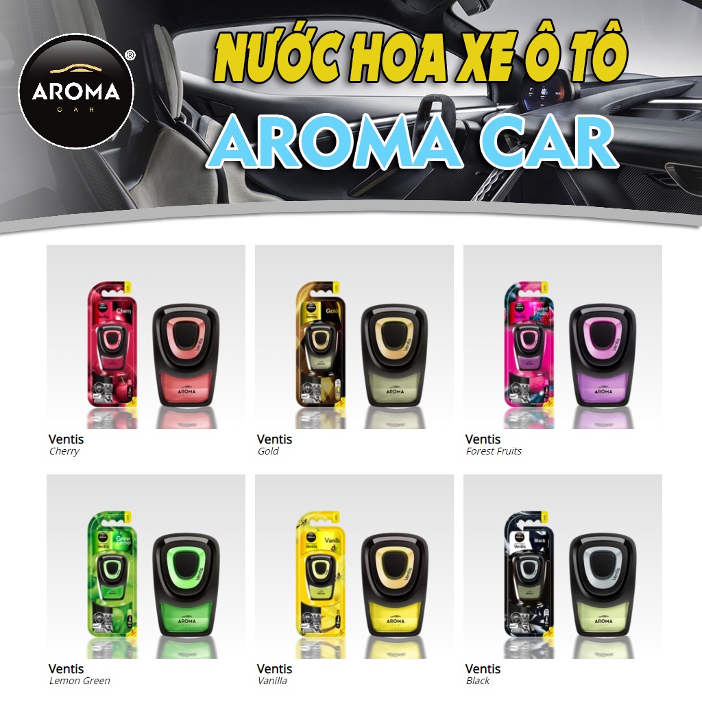 Nước hoa ô tô cao cấp Aroma Car Ventis [Hàng chính hãng] Shopee Việt Nam