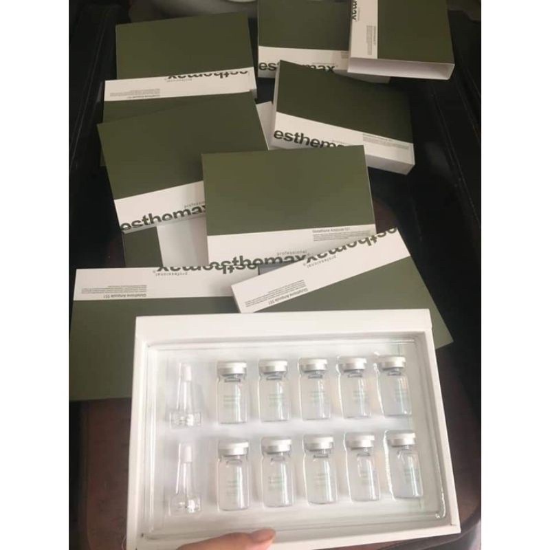 Tinh Chất Dưỡng Trắng Da Glutathion Esthemax - Hộp 10 Lọ ( Chuẩn Hàn )