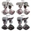SAIA A08 Bánh Xe Hành Lý castor Spinner Bánh Xe Cao Su Thay Thế