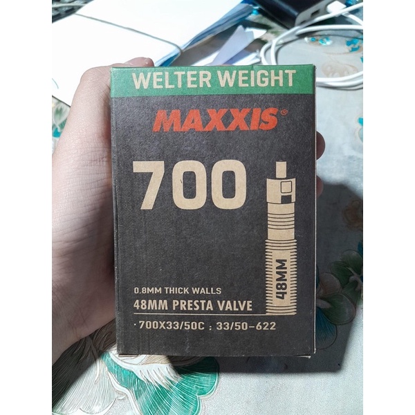 Ruột / Săm Xe Đạp MAXXIS 700x33/50 Van Xe Đạp 48MM & Van Honda 48MM