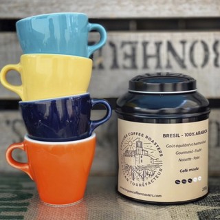[ORIGAMI JAPAN] Volcano Ly sứ Origami Latte Cup 250ml uống trà cà phê