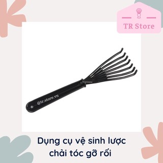 Dụng cụ vệ sinh lược chải tóc gỡ rối, làm sạch tóc rụng bám trên lược