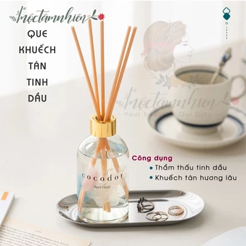 Que Khuếch Tán tinh dầu gỗ mây dùng thay thế máy khuếch tán tinh dầu, giữ hương lâu 🌻 Que Khuếch Tán tinh dầu dùng decor