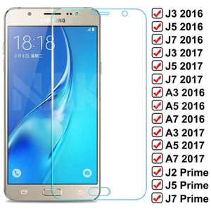 Kính Bảo Vệ 9D Cho Samsung Galaxy A3 A5 A7 J3 J5 J7 J2 J4 2016 2017 Core Kính Bảo Vệ Màn Hình Cường Lực Cho Samsung S7 J2 J5 J7 Prime