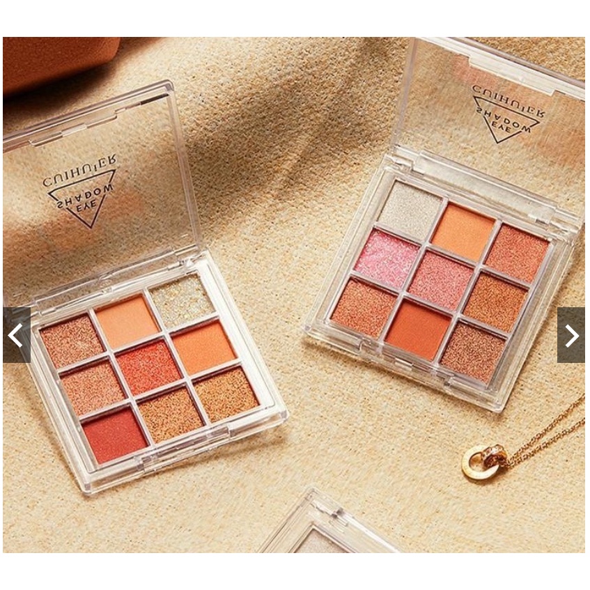 Bảng Phấn Mắt 9 Ô Ánh Nhũ Lung Linh Jaded Eye Palette 8.5g Shopee