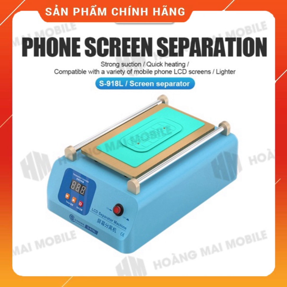Máy cắt kính SUNSHINE S-918L 7 inch 400W, cao su xanh tăng bám hút