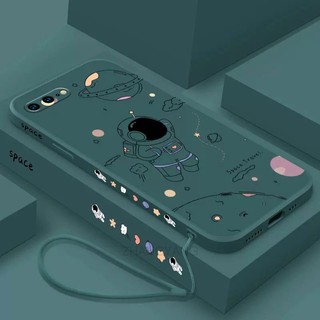 ốp lưng iPhone 7 plus 8 plus iPhone 7 8 iPhone 6 6s iPhone 6s plus 6 plus Ốp Điện Thoại Silicone TPU In Hình Phi Hành Gia Kèm Dây Đeo Cho iPhone 7 plus 8 plus iPhone 7 8 iPhone 6 6s iPhone 6s plus 6 plus