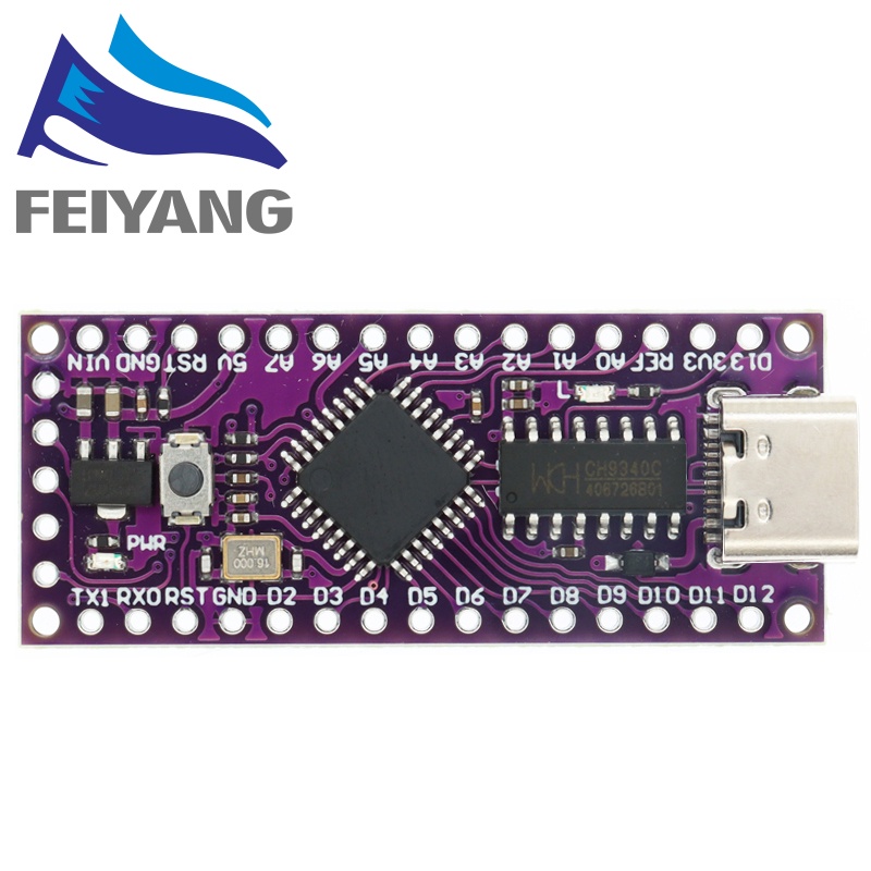 Linh kiện điện tử LGT8F328P-LQFP32 MiniEVB nano V3.0 cho Arduino chất ...