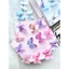 Set 5 Bướm vải voan hai lớp cánh đính đá dùng cho trang điểm, thời trang, làm đồ thủ công trang sức…